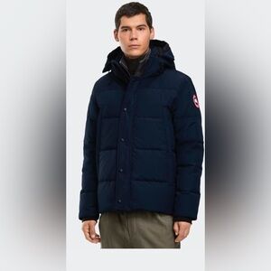 Canada Goose Men’s L Wyndham Parka new Navy Blue